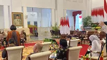 Tertutup, Jokowi Pimpin Sidang Kabinet Bahas Nota Keuangan dan RAPBN 2024