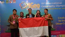 Sukses Selenggarakan iGeo 2023, Indonesia Raih Empat Medali