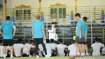 Piala AFF U-23: Jelang Lawan Malaysia, Timnas U-23 Tingkatkan Intensitas Latihan