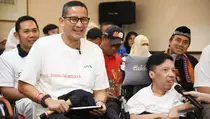 Sandiaga Uno Dorong Kesetaraan Lapangan Kerja bagi Penyandang Disabilitas