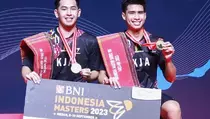 Sabar/Reza Juara, Merah Putih Sabet 3 Gelar di Indonesia Masters 2023