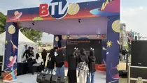 Semesta Berpesta Solo Dimeriahkan Karaoke Lagu Salma Salsabil di Booth BTV