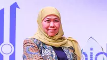 KPK Hadirkan Gubernur Khofifah di Sidang Dana Hibah Jatim