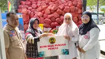 Program CSR, PT Bumi Siak Pusako Serahkan 666 paket sembako