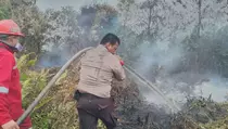 Lahan Gambut di Kampar Terbakar, BPBD Riau: Karhutla Masih Terkendali