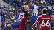 Hasil Pertandingan Brighton vs Liverpool 2-2