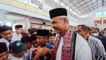 Sambangi Ponpes Darussalam Ciamis, Ganjar Pranowo Dorong Kolaborasi Pemerintah dan Pesantren