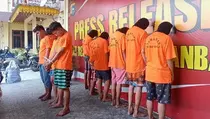 9 Penjahat Jalanan di Pekanbaru Dibekuk, Otak Pelaku Anak di Bawah Umur