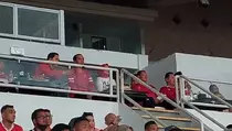 Babak Pertama Indonesia vs Brunei 2-0, Jokowi Gembira