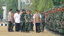 Tambahan 350 Personel TNI Dikerahkan Bantu Penanganan Karhutla di OKI