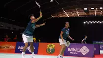 Zaidan/Felisha ke 16 Besar Xpora Indonesia International Challenge 2023