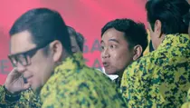 Diusung Jadi Cawapres Prabowo, Gibran Hadiri Rapimnas Partai Golkar