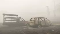 Api di TPA Rawa Kucing Tangerang Masih Berkecamuk, Mobil Satpol PP Terbakar
