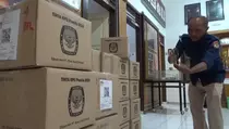 KPU Kota Malang Terima 4.904 Botol Tinta Pemilu 2024