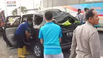 Sopir Mengantuk, 3 Penumpang Minibus di Ngawi Meregang Nyawa