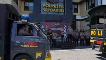 Polresta Sidoarjo Kirim Ribuan Paket Bantuan untuk Rakyat Palestina