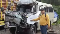 Kecelakaan di Tol Cipularang, 2 Penumpang Elf Tewas