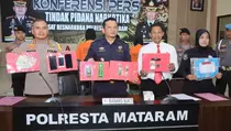 Pesan Ganja dari Prancis, 3 Pemuda di Mataram Diamankan Polisi