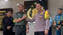 Panglima TNI Lakukan Kunjungan Kehormatan ke Mabes Polri, Ini yang Dibahas
