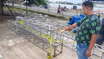 Gerbang Start-Finish Ambruk Tewaskan 1 Pembalap, Road Race Bupati Cup Paser Dihentikan