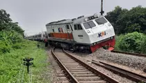 KA Pandalungan Anjlok, Jalur Kereta Api Rute Sidoarjo Terhambat