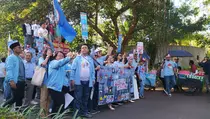 TKN Golf Muda Gelar Pawai Gemoy Tolak Isu Pemakzulan Jokowi