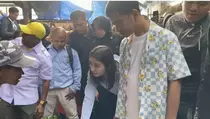 Tiba di Jayapura, Gibran Sambangi Pasar Sentani Didampingi Bahlil