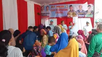 Masyarakat Antusias Ikuti Cek Kesehatan Gratis TKD Jatim Prabowo Gibran