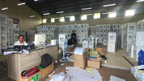 KPU Palangka Raya Baru Distribusikan Logistik Pemilu pada H-1