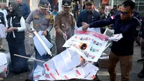KIP Banda Aceh Musnahkan 1.775 Surat Suara Rusak