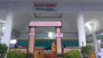 TPS 1 Maricaya Selatan Tempat Danny Pomanto Nyoblos Bertemakan Pernikahan Bugis