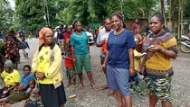 Antusiasme Pemilu 2024 Tinggi, Masyarakat Papua di Kwamki Narama Berbondong-bondong ke TPS