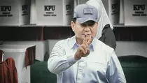 Di TPS Prabowo, Paslon Nomor Urut 2 Menang Telak