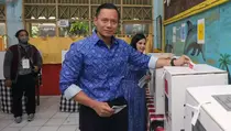 Seusai Mencoblos, AHY Ajak Masyarakat Kawal Penghitungan Suara Pemilu 2024