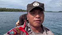 Petugas KPPS dan Polisi Terombang-ambing di Laut, Perahu Angkut Kotak Suara Alami Mati Mesin