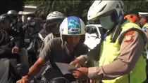 Polisi Langsung Tilang Pelanggar di Hari Kedua Operasi Keselamatan Jaya