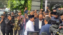 Surya Paloh Sambangi Kediaman Prabowo di Kertanegara, Ada Apa?