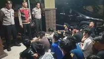 Polsek Pancoran Tangkap 31 Remaja Lakukan Sahur on the Road