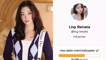 Livy Renata Masih Open Donasi, Kali Ini untuk Beli Helikopter