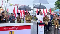 Jokowi Resmikan 15 Ruas Jalan Inpres di Sulawesi Tengah