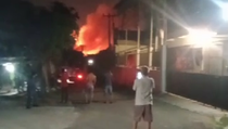 Gudang Peluru Terbakar di Perbatasan Bekasi-Bogor