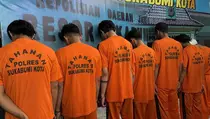 2 Orang Kena Bacok dalam Bentrokan di Sukabumi, 7 Pria Diciduk Polisi