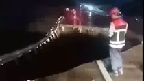 Ini Video Penampakan Tol Bocimi Longsor