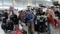 Bandara Soetta Masih Dipadati Penumpang pada H-3 Mudik Lebaran