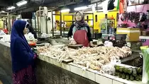 Harga Daging Ayam di Pasar Wonokromo Surabaya Tembus Rp 45.000