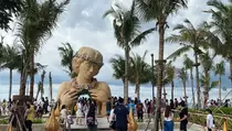 Aloha Pasir Putih PIK 2 Jadi Destinasi Wisata Kekinian Lebaran 2024