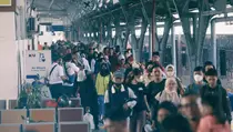Arus Balik Lebaran, 18.500 Penumpang Kembali ke Jakarta via Stasiun Pasar Senen