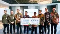 BPJS Ketenagakerjaan Serahkan Santunan Kematian Rp 391 Juta kepada Karyawan BTPN Syariah