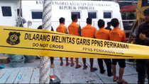 Kapal Berbendera Malaysia Ditangkap Saat Curi Ikan di Selat Malaka