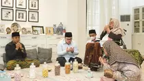 Sowan ke Ponpes Al Falah Ploso, Ini Pesan Kiai Huda untuk Mas Dhito